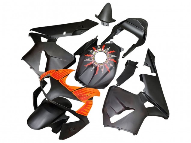 2003-2004 Matte Black Orange Honda CBR600RR Motorcycle Fairings UK