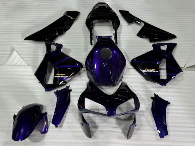 2003-2004 Dark Blue Glossy Black Honda CBR600RR Motorcycle Fairings UK