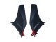 2003-2004 Red Glossy Black Matte Black Honda CBR600RR Motorcycle Fairings UK
