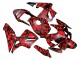 2003-2004 Black Red Grey Camouflage Honda CBR600RR Motorcycle Fairings UK