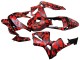 2003-2004 Black Red Grey Camouflage Honda CBR600RR Motorcycle Fairings UK