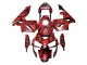 2003-2004 Black Red Grey Camouflage Honda CBR600RR Motorcycle Fairings UK