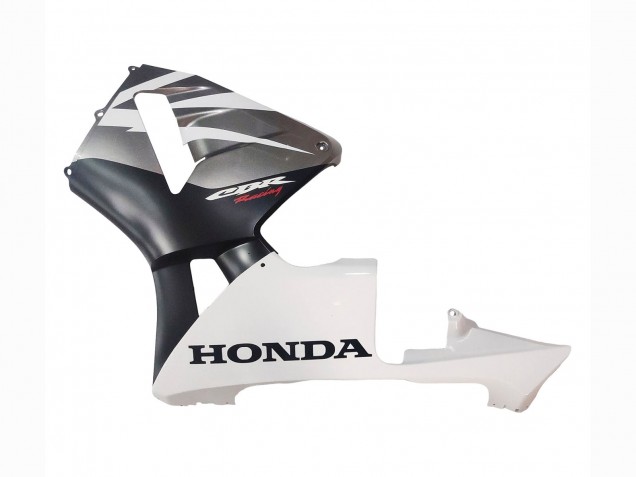 2003-2004 White Matte Black Racing Honda CBR600RR Motorcycle Fairings UK