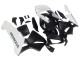 2003-2004 White Matte Black Honda CBR600RR Motorcycle Fairings UK