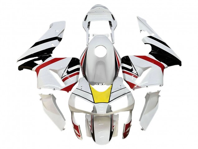2003-2004 White Red Yellow Black Honda CBR600RR Motorcycle Fairings UK
