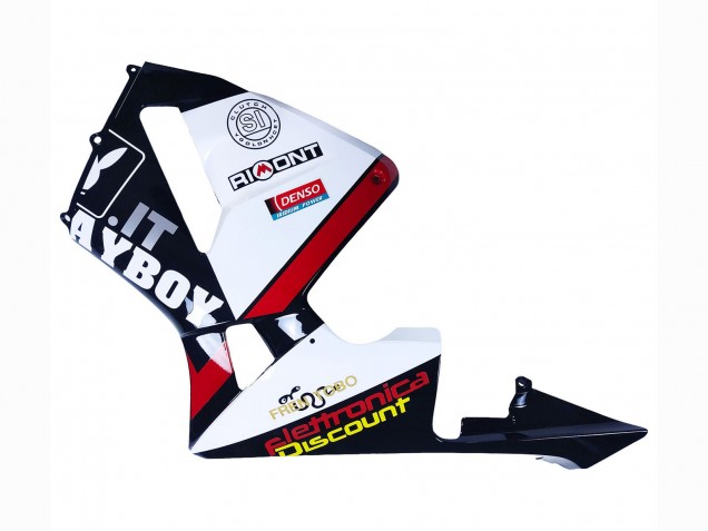 2003-2004 White Red Glossy Black DENSO Rimont Honda CBR600RR Motorcycle Fairings UK