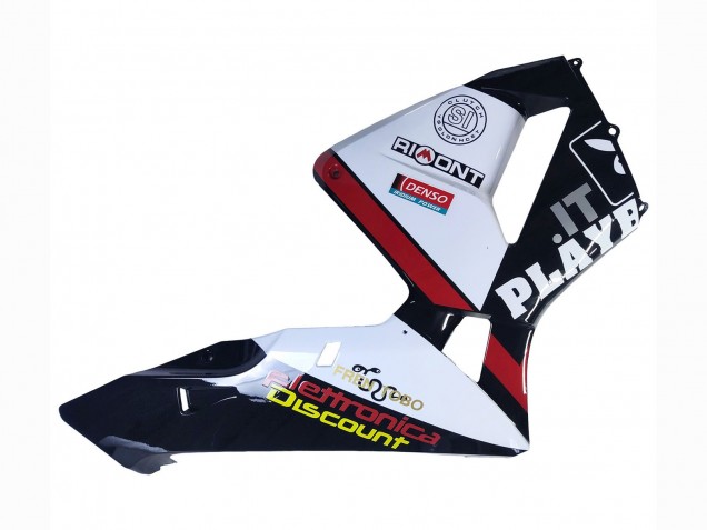 2003-2004 White Red Glossy Black DENSO Rimont Honda CBR600RR Motorcycle Fairings UK