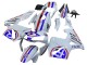 2003-2004 White Red Blue Honda CBR600RR Motorcycle Fairings UK