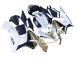 2005-2006 Gold White Black Honda CBR600RR Motorcycle Fairings UK
