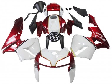 Buy 2005-2006 Red White Black Honda CBR600RR Motorcycle Fairing Kits UK
