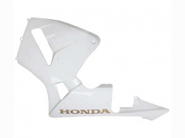2005-2006 White Gold Honda CBR600RR Motorcycle Fairings UK