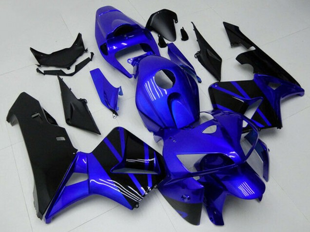 2005-2006 Blue Black Honda CBR600RR Motorcycle Fairing UK