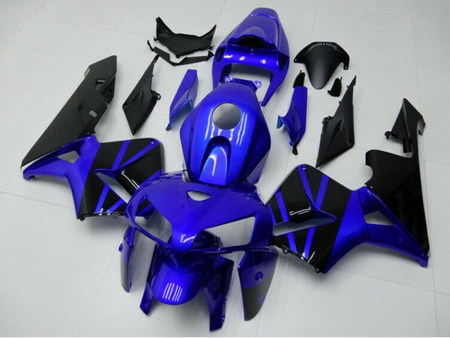 2005-2006 Blue Black Honda CBR600RR Motorcycle Fairing UK