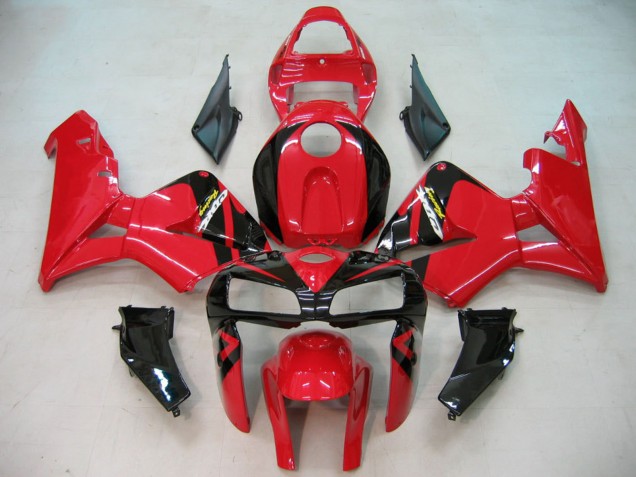 2005-2006 Red Black Honda CBR600RR Motorcycle Fairing UK