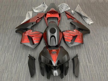 Buy 2005-2006 Black Red Honda CBR600RR Motorcycle Fairings UK
