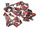 2005-2006 Black with Red Grey Camouflage Honda CBR600RR Motorcycle Fairings UK