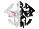 2005-2006 Black White with Cherry Blossom Honda CBR600RR Motorcycle Fairings UK