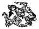 2005-2006 Black White Grey Camouflage Honda CBR600RR Motorcycle Fairings UK