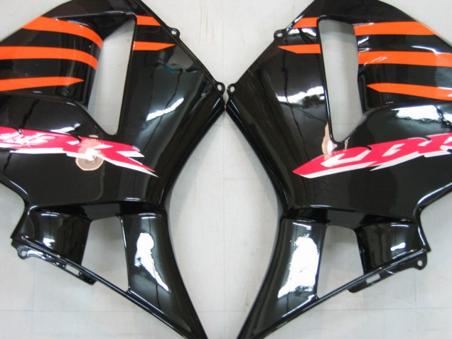 2005-2006 Orange Black Silver Honda CBR600RR Motorcycle Fairings UK