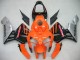 2005-2006 Orange Black Silver Honda CBR600RR Motorcycle Fairings UK