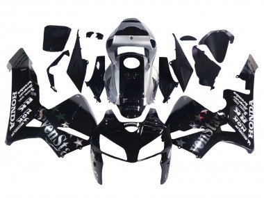 Buy 2005-2006 Black Silver SevenStars Honda CBR600RR Motorcycle Fairings UK