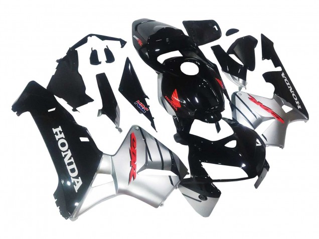 2005-2006 Silver Black Honda CBR600RR Motorcycle Fairings UK