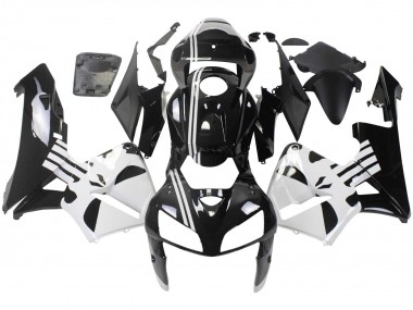 Buy 2005-2006 Black White Honda CBR600RR Motorcycle Fairing UK