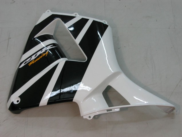 2005-2006 Black White Racing Honda CBR600RR Motorcycle Fairings UK