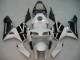 2005-2006 Black White Racing Honda CBR600RR Motorcycle Fairings UK
