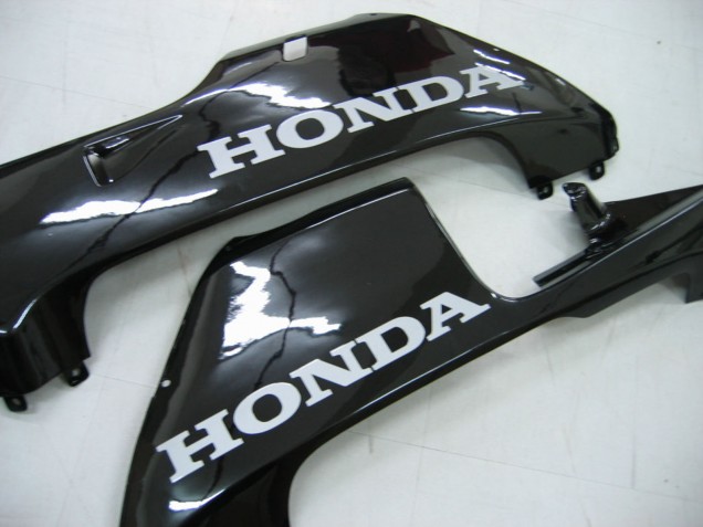 2005-2006 Glossy Black Grey Flame Honda CBR600RR Motorcycle Fairings UK