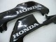 2005-2006 Glossy Black Grey Flame Honda CBR600RR Motorcycle Fairings UK