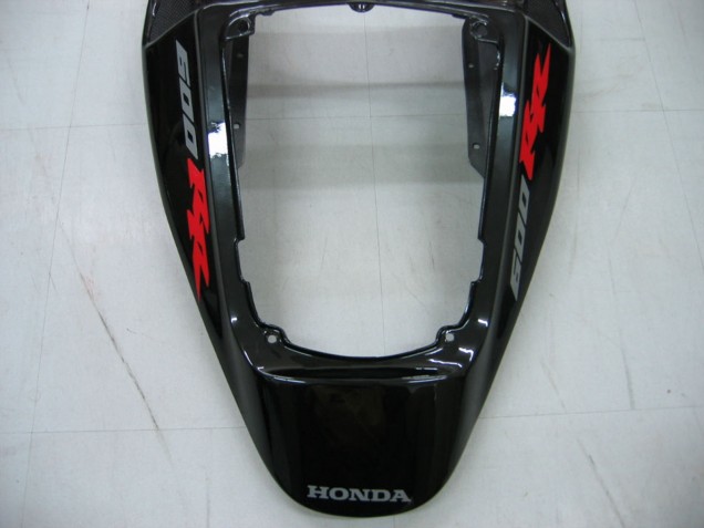 2005-2006 Glossy Black Grey Flame Honda CBR600RR Motorcycle Fairings UK