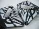 2005-2006 Glossy Black Grey Flame Honda CBR600RR Motorcycle Fairings UK