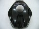 2005-2006 Glossy Black Grey Flame Honda CBR600RR Motorcycle Fairings UK