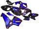 2005-2006 Blue Black with Red Line Honda CBR600RR Motorcycle Fairings UK