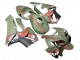 2005-2006 Green Red Shark Honda CBR600RR Motorcycle Fairings UK