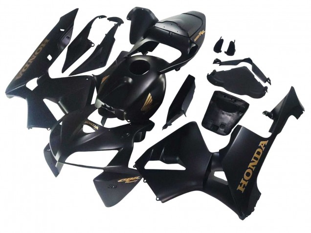 2005-2006 Matte Black Honda CBR600RR Motorcycle Fairings UK
