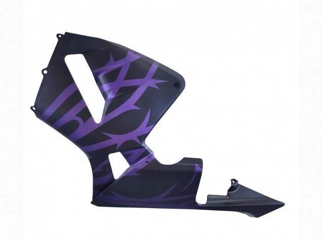 2005-2006 Matte Black Purple Honda CBR600RR Motorcycle Fairings UK