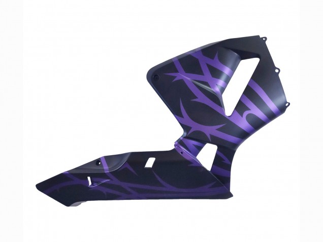 2005-2006 Matte Black Purple Honda CBR600RR Motorcycle Fairings UK
