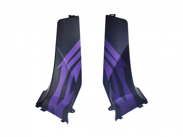 2005-2006 Matte Black Purple Honda CBR600RR Motorcycle Fairings UK