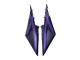 2005-2006 Matte Black Purple Honda CBR600RR Motorcycle Fairings UK