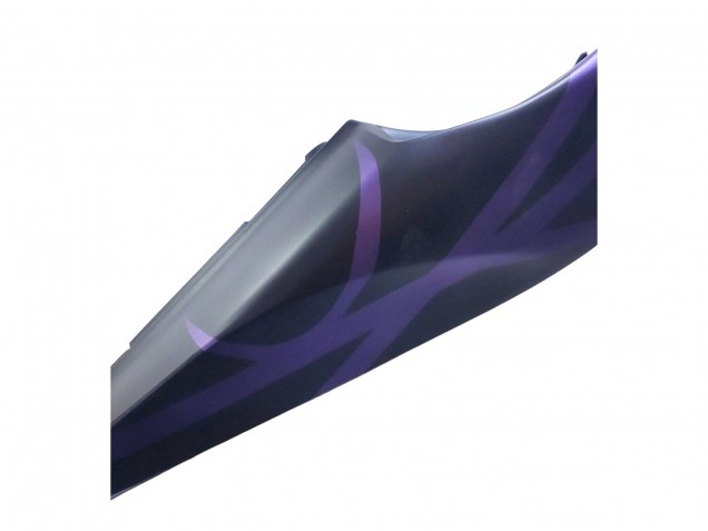 2005-2006 Matte Black Purple Honda CBR600RR Motorcycle Fairings UK