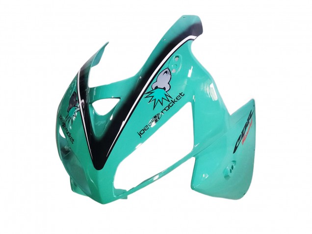 2005-2006 Light Green White Glossy Black JoeRocket Honda CBR600RR Motorcycle Fairings UK