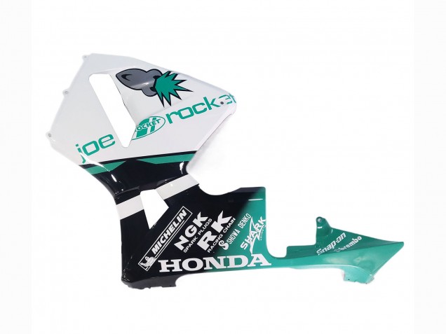 2005-2006 Light Green White Glossy Black JoeRocket Honda CBR600RR Motorcycle Fairings UK