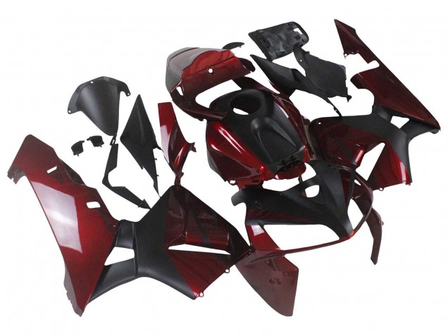 2005-2006 Red Black Honda CBR600RR Motorcycle Fairings UK