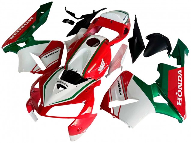 2005-2006 Red White Green Honda CBR600RR Motorcycle Fairings UK