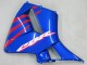 2005-2006 Red Blue Silver Honda CBR600RR Motorcycle Fairings UK
