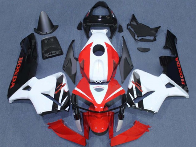 2005-2006 Red White Black Honda CBR600RR Motorcycle Fairings UK