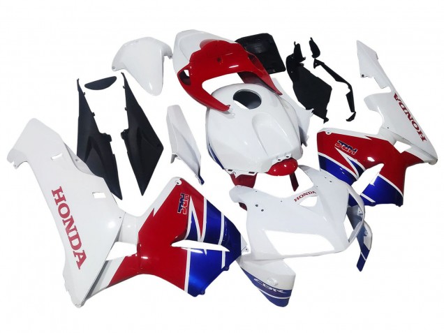 2005-2006 White Blue Red Honda CBR600RR Motorcycle Fairings UK