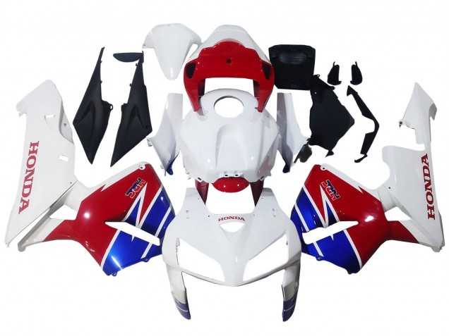 2005-2006 White Blue Red Honda CBR600RR Motorcycle Fairings UK